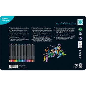 Preview: Faber-Castell Buntstifte Black Edition 36er Metalletui